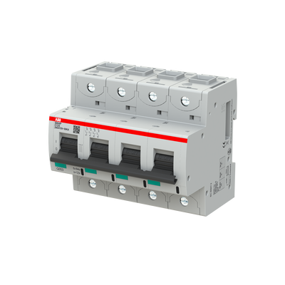 S804P-C125 High Performance Circuit Breaker. C Characteristic. 50kA, 125A, 4P