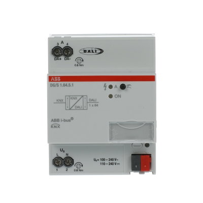 DG/S1.64.5.1 DALI Gateway, Premium, 1 canale, MDRC