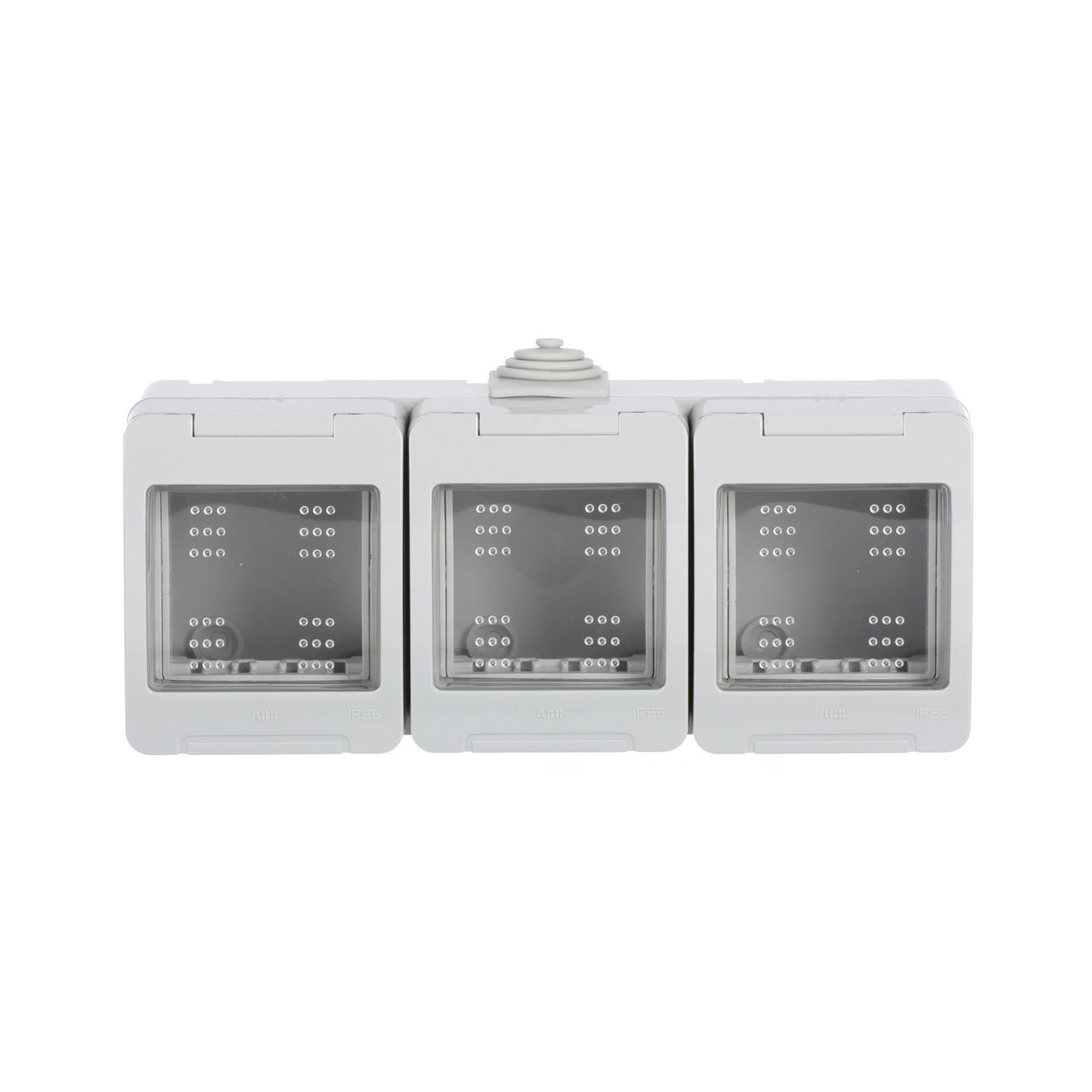 Scatola da parete 6-gang Grigio - Zenit Waterproof – Immagine 2 di 4