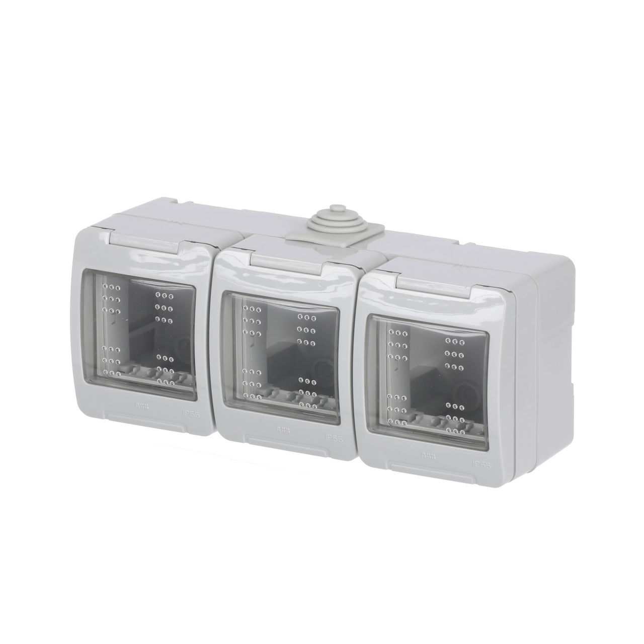 Scatola da parete 6-gang Grigio - Zenit Waterproof – Immagine 4 di 4