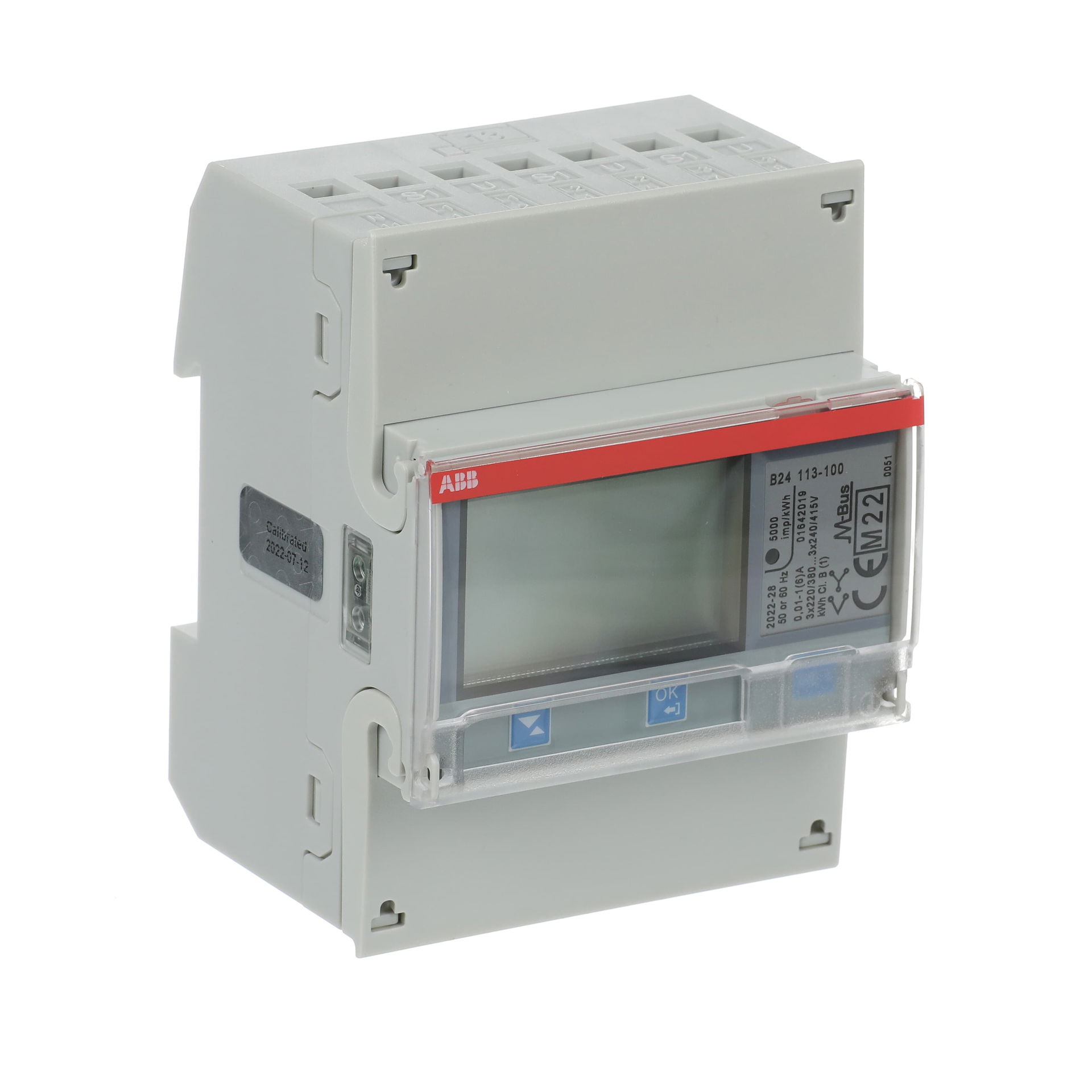 B24 113-100 'Steel', M-Bus, 3-phase, 1 A – Immagine 2 di 3