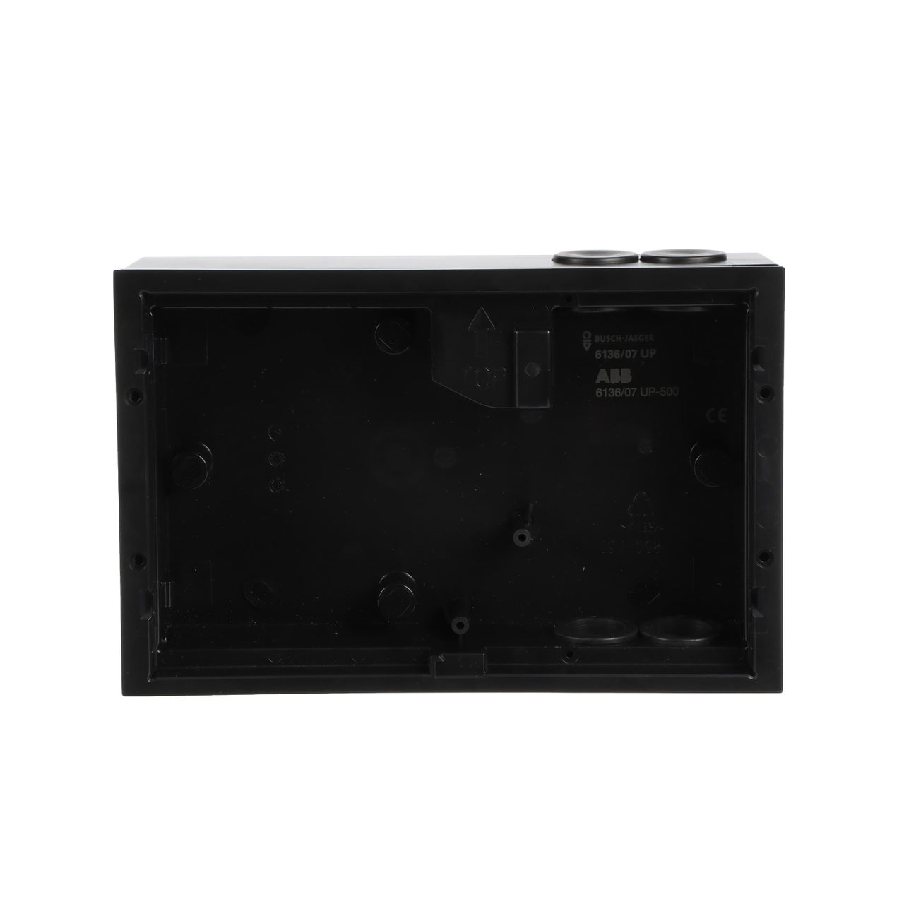 6136/07 UP-500,Scatola di montaggio per Busch-SmartTouch, black – Immagine 2 di 4