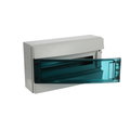Parete IP65  MISTRAL65, Surface mounting, 18 modules, 1 row(s), IP65,  Door: Single, Plastic, Transparent, Dimensions: 250 mm x 430 mm x 155 mm