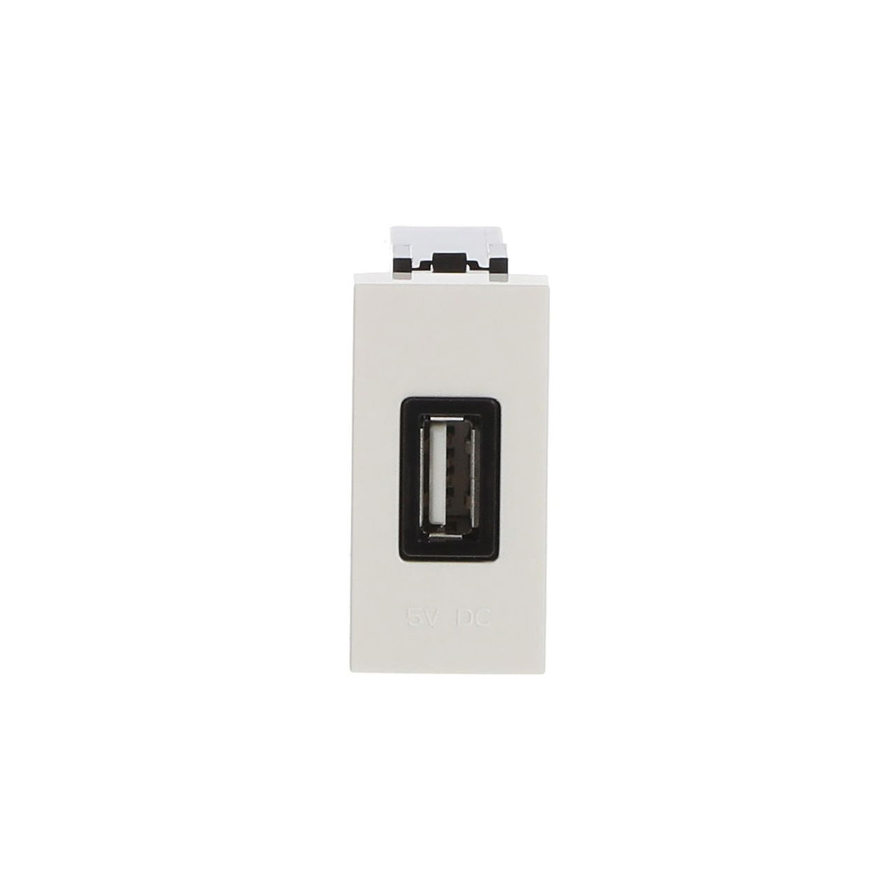 USB charger 2.000mA, 1-gang Breakout cable with USB A White - Zenit – Immagine 2 di 4