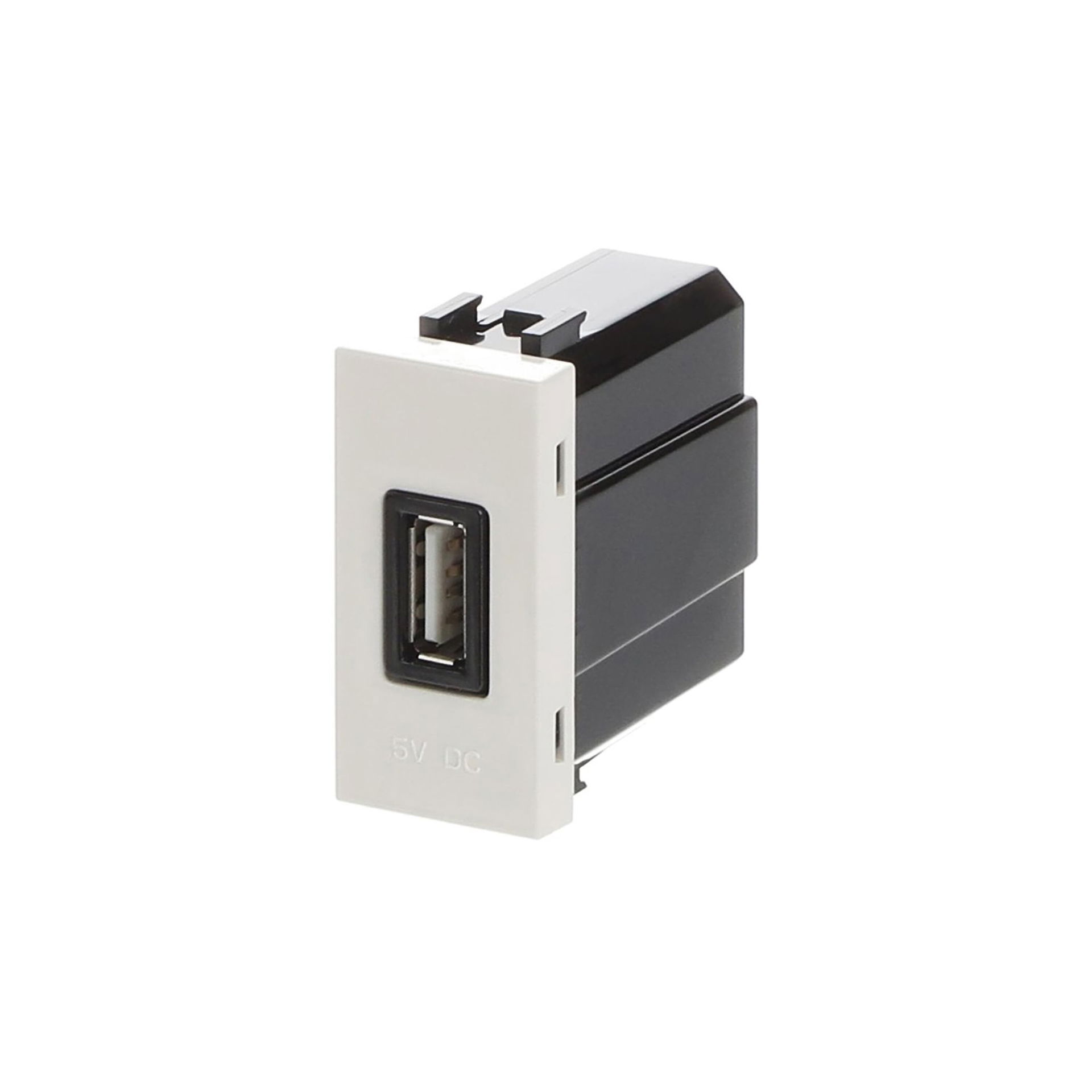 USB charger 2.000mA, 1-gang Breakout cable with USB A White - Zenit – Immagine 4 di 4