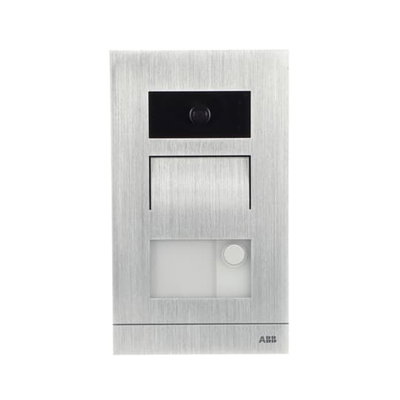 P.E. MINI IP 1 PULS. ID INC. H81363P1-A, 1 button(s), aluminium