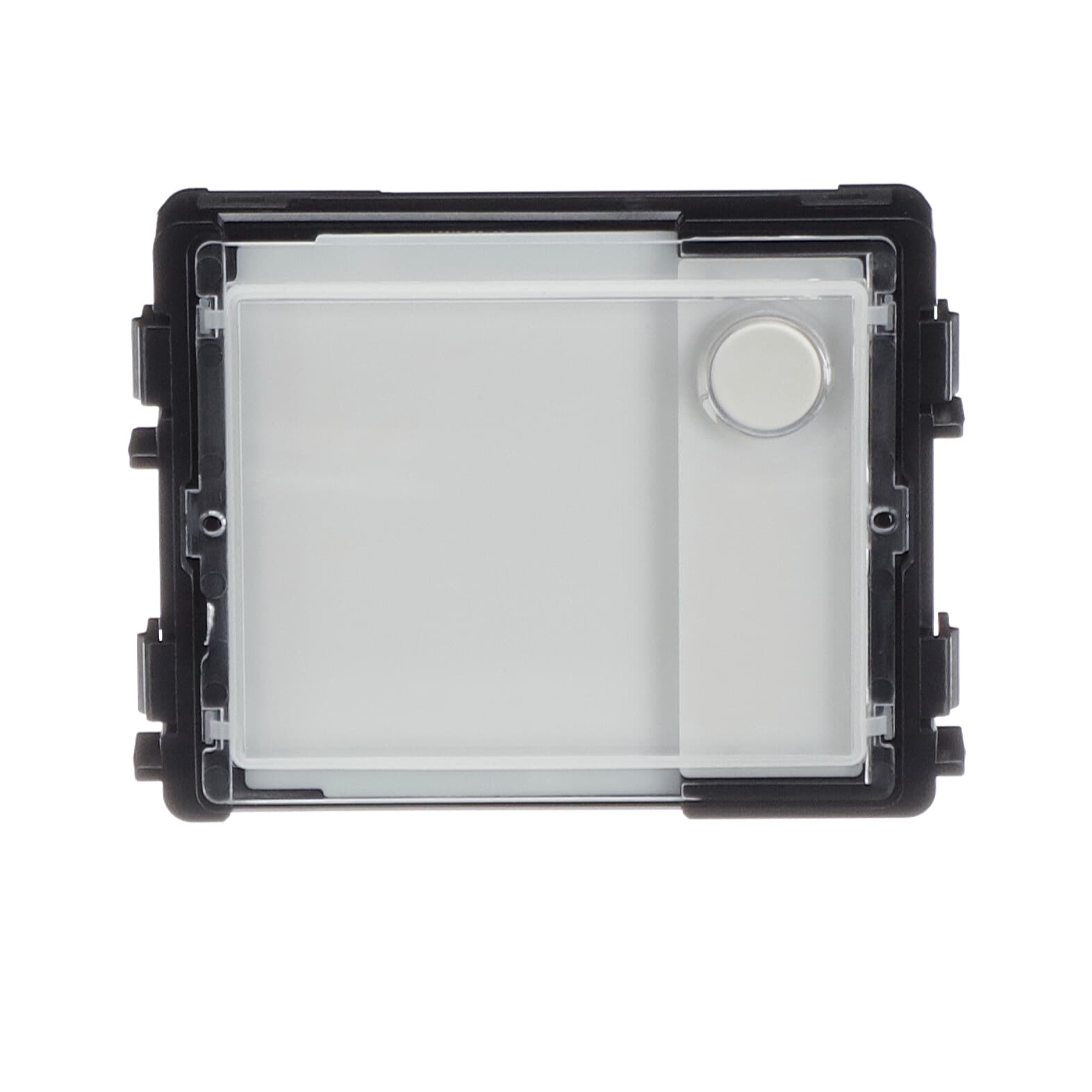 Modulo 1 pulsante circolare, NFC/IC, 1, Trasparente, RFID – Immagine 2 di 4