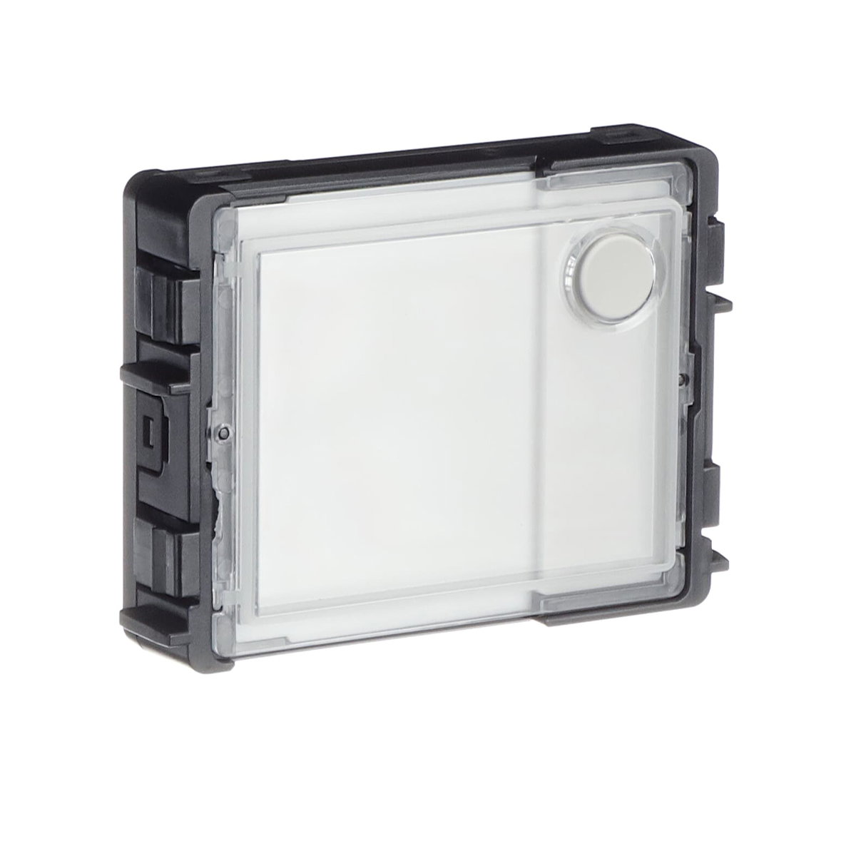 Modulo 1 pulsante circolare, NFC/IC, 1, Trasparente, RFID – Immagine 3 di 4