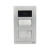 P.E. MINI IP 1 PULS. ID PAR. H81313P1-A, 1 button(s), aluminium