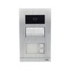P.E. MINI IP 2 PULS. ID PAR. H81313P2-A, 2 button(s), aluminium