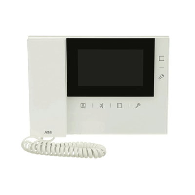 Video Indoor Station 4.3 Handset Induction Loop, white