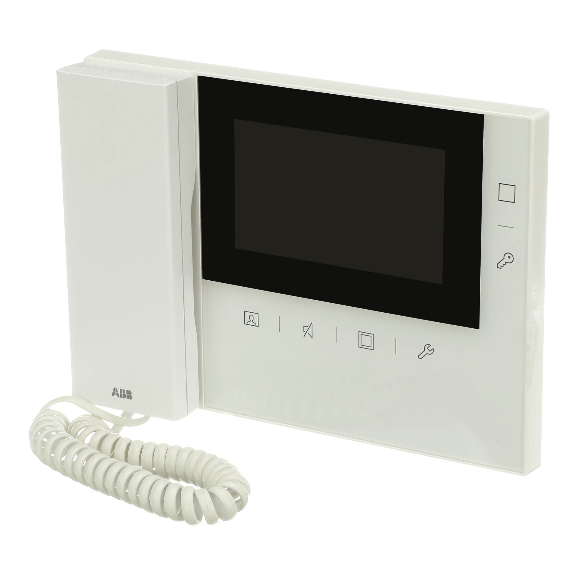Video Indoor Station 4.3 Handset Induction Loop, white – Immagine 4 di 4