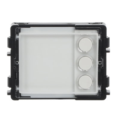 Modulo 3 pulsanti circolari, NFC/IC, 3, Trasparente, RFID