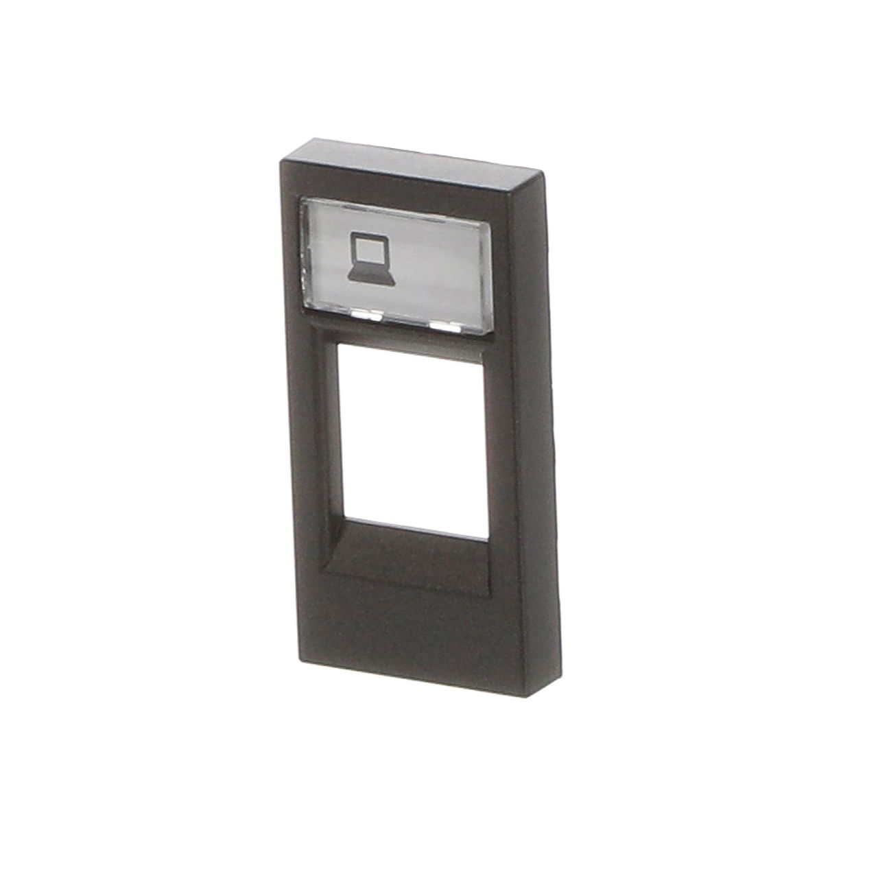 Cover For data connection housing 1 gang Antracite - Zenit – Immagine 3 di 3