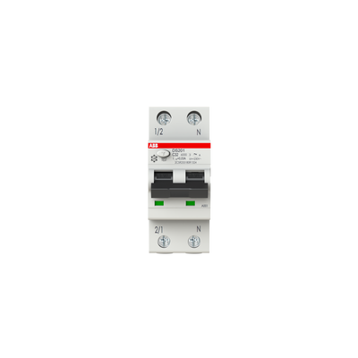 Interruttori magnetotermici differenziali DS201 DS201 - 1P+N - 30 mA - 32 A - C - Type A