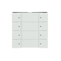 Solo 8gang studio white matt - Platform 63