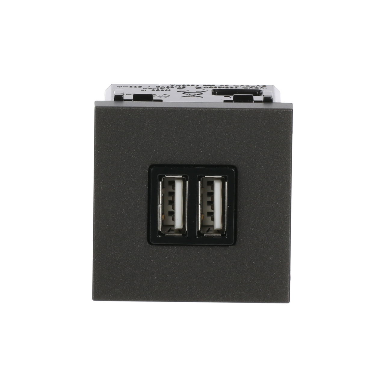 USB charger Breakout cable with USB A Anthracite - Zenit