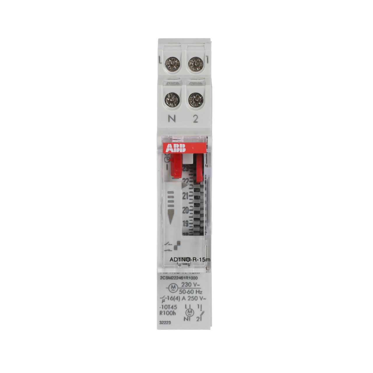 AD1NO-R-15m Analog  timer – Immagine 2 di 3