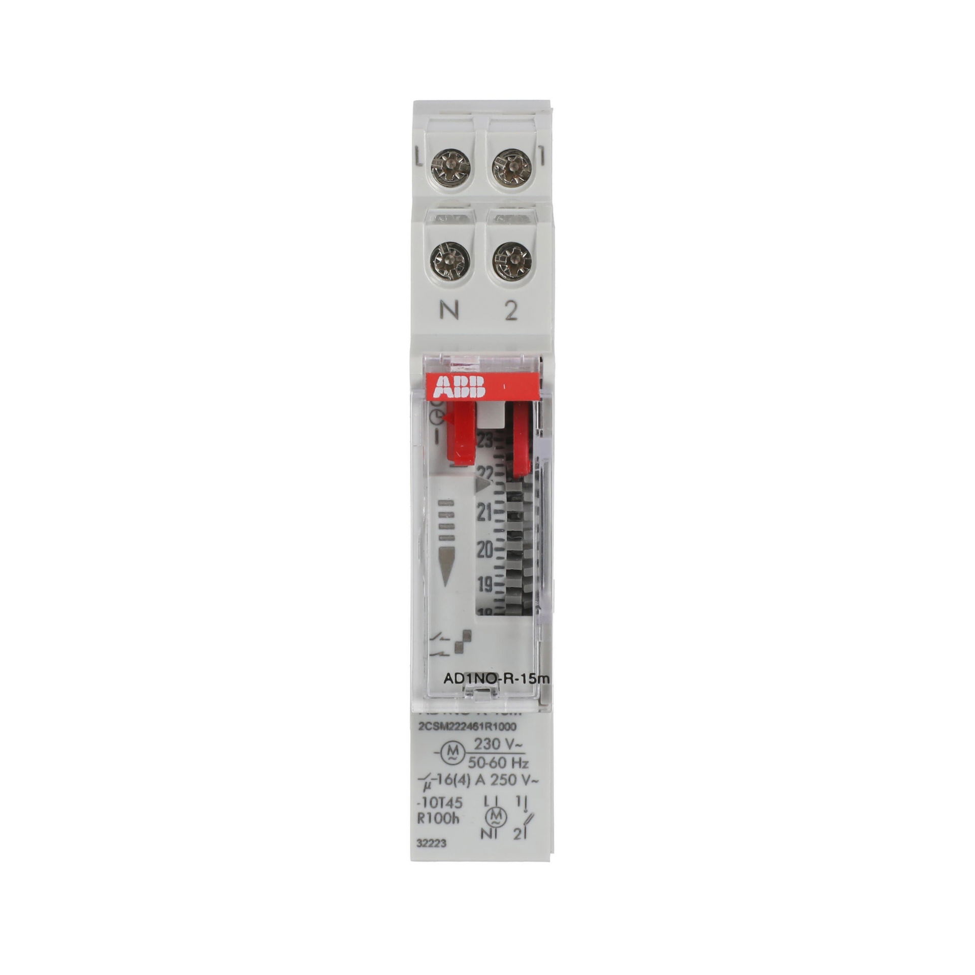 AD1NO-R-15m Analog  timer – Immagine 2 di 3