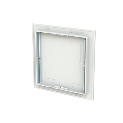 Cover plate Symbol "arrows" studio white matt - Trevion