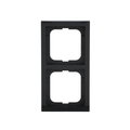 Cover frame 2-gang anthracite - future linear
