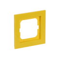 Cover frame 1-gang yellow - Busch-axcent