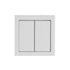 Bluetooth Low Energie (BLE/Casambi) Smart Switch set for Bluetooth Low Energy (BLE) 4 channel Wireless studio white - future linear