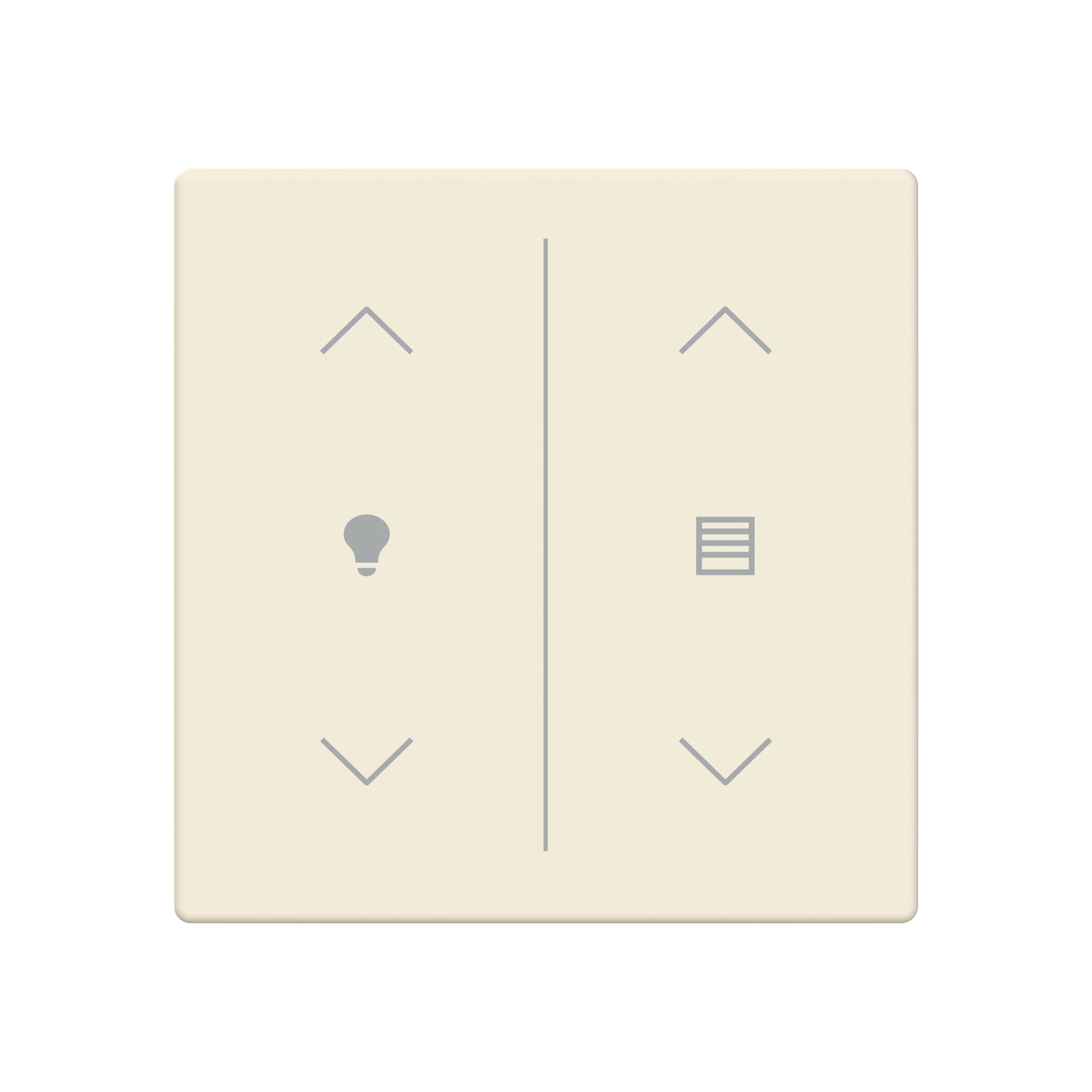 Cover plate Symbol "dimming" ivory white - Platform 63 – Immagine 2 di 3