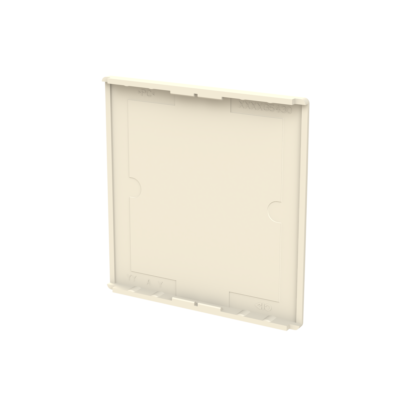 Cover plate Symbol "dimming" ivory white - Platform 63