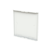 Cover plate Symbol "arrows/venetian blind" and "dimmer" studio white matt - Platform 63