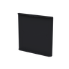 Cover plate Symbol "arrows/venetian blind" and "dimmer" black matt - Platform 63