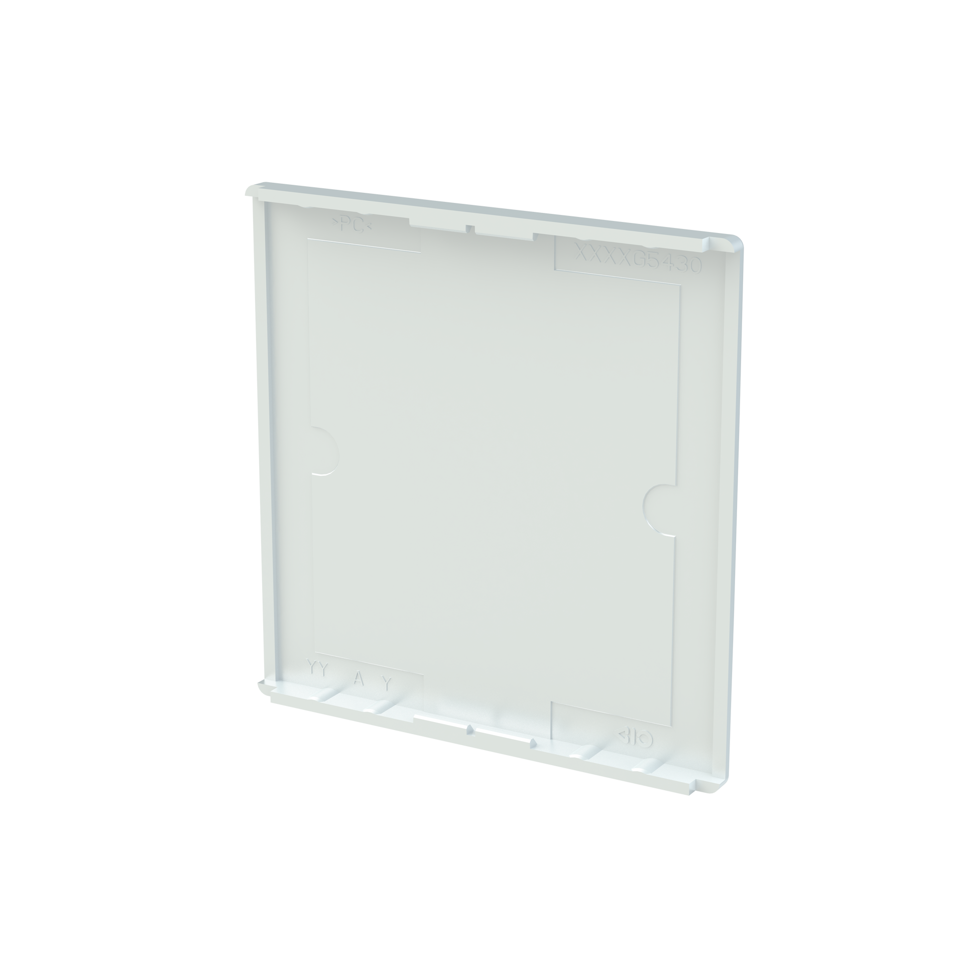 Cover plate Symbol "arrows/venetian blind" and "dimmer" stainless steel - Pure Stainless Steel