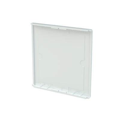 Cover plate Symbol "arrows/venetian blind" and "dimmer" stainless steel - Pure Stainless Steel