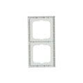 Cover frame 2-gang studio white - future linear