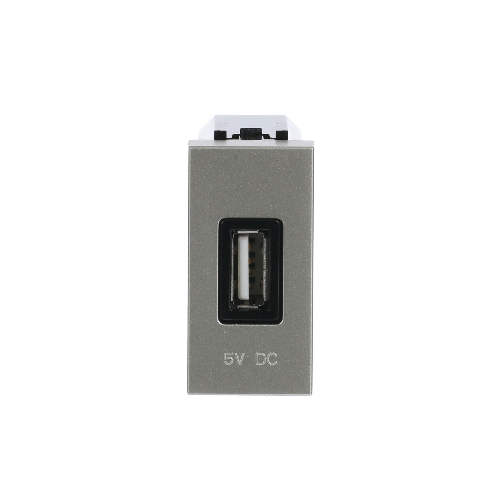 USB charger 2.000mA, 1-gang Breakout cable with USB A Champagne - Zenit – Immagine 2 di 4
