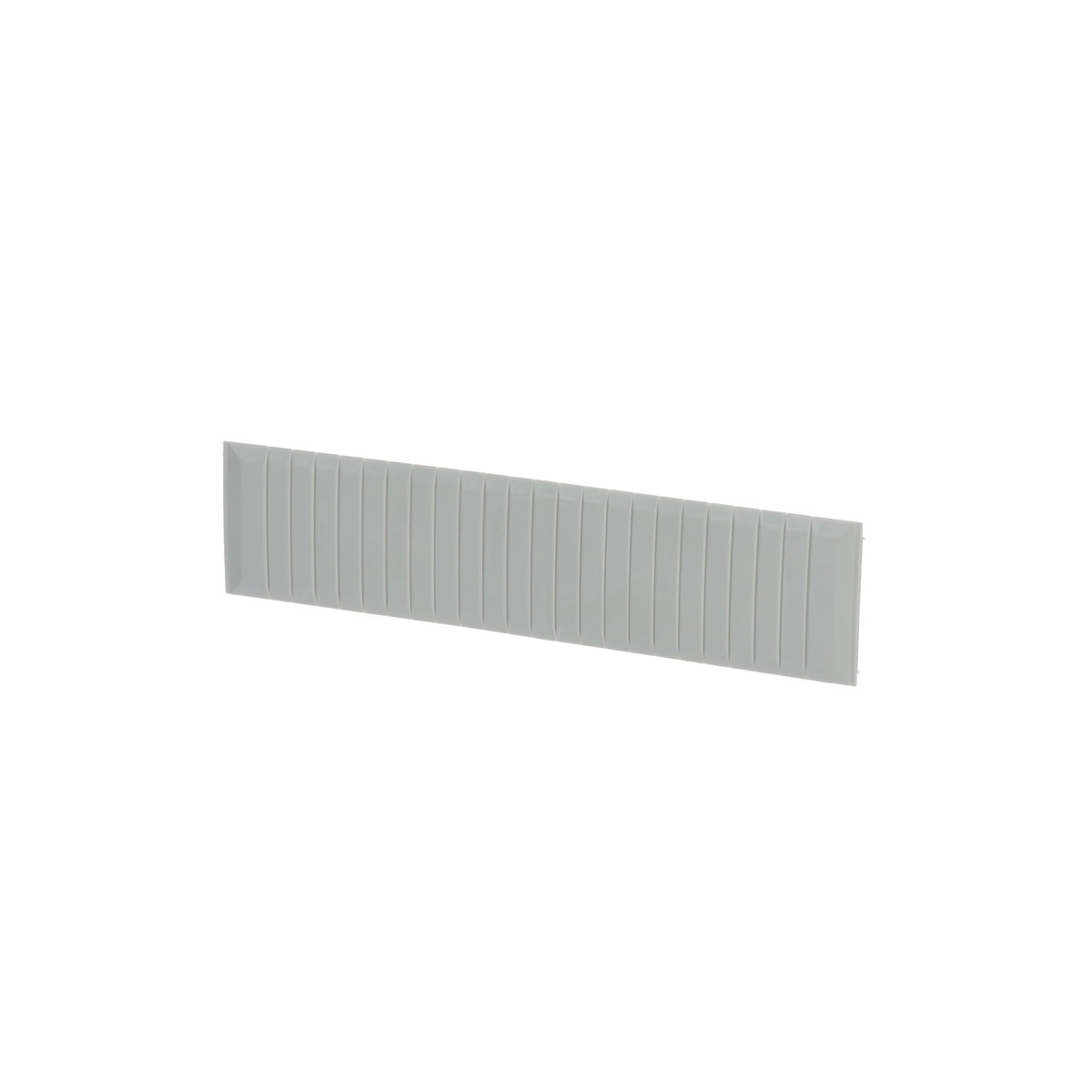 Enclosure accessories module blanking plate  Consumer units accessories, 12 modules, 1 row(s), Dimensions: 51.8 mm x 229.8 mm x 10 mm – Immagine 3 di 3