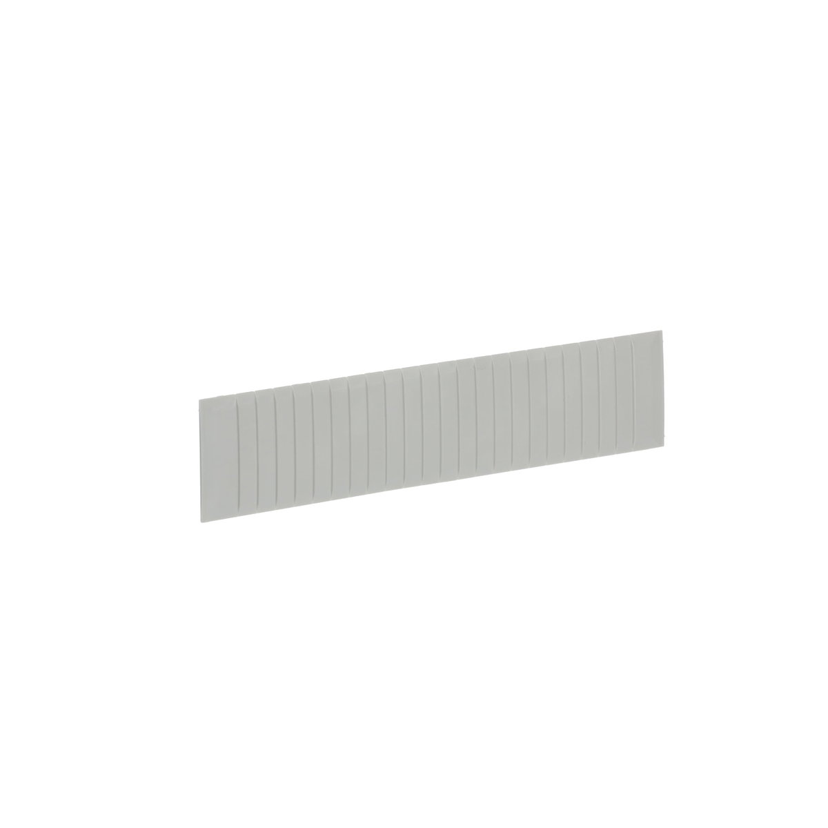 Enclosure accessories module blanking plate  Consumer units accessories, 12 modules, 1 row(s), Dimensions: 51.8 mm x 229.8 mm x 10 mm – Immagine 2 di 3