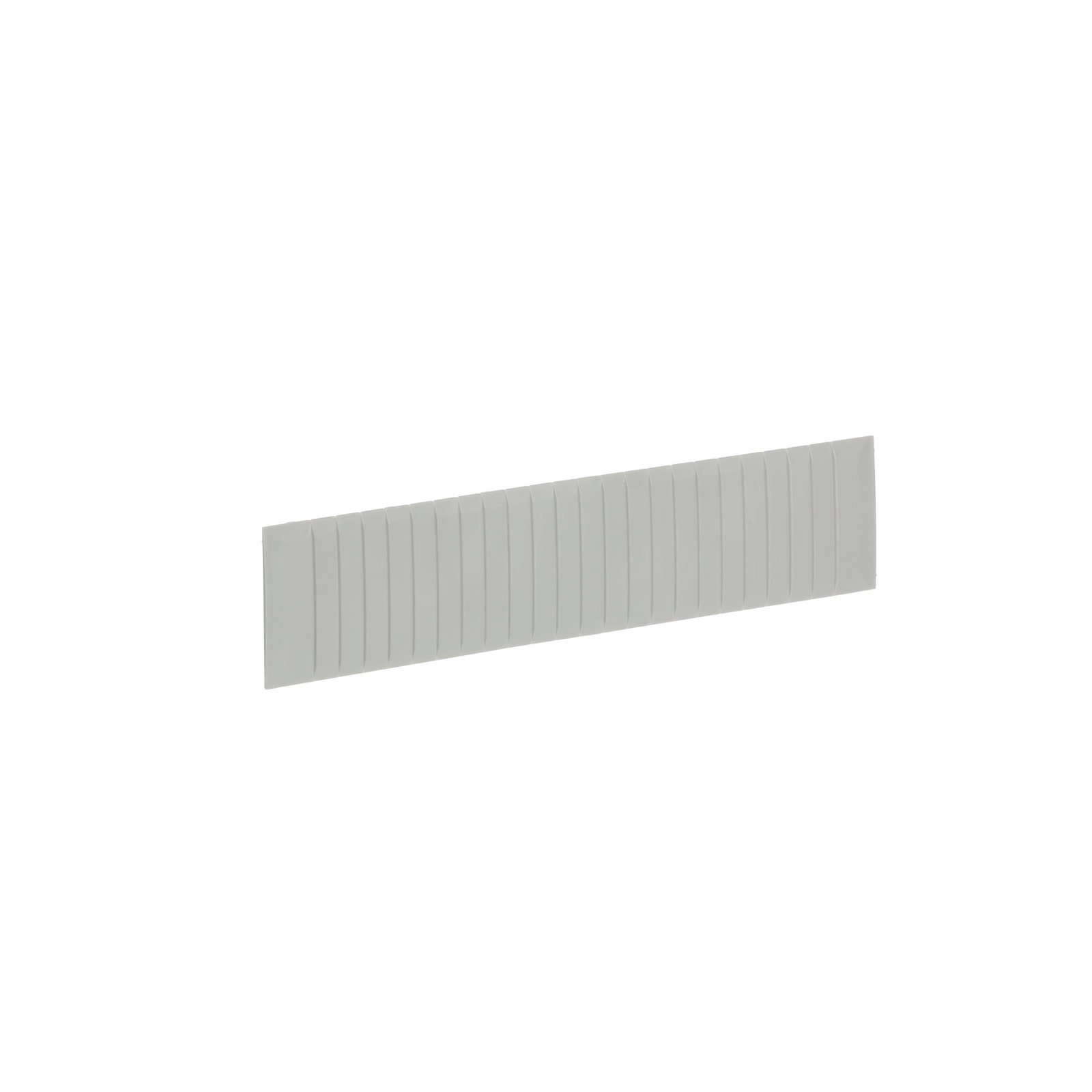 Enclosure accessories module blanking plate  Consumer units accessories, 12 modules, 1 row(s), Dimensions: 51.8 mm x 229.8 mm x 10 mm – Immagine 2 di 3