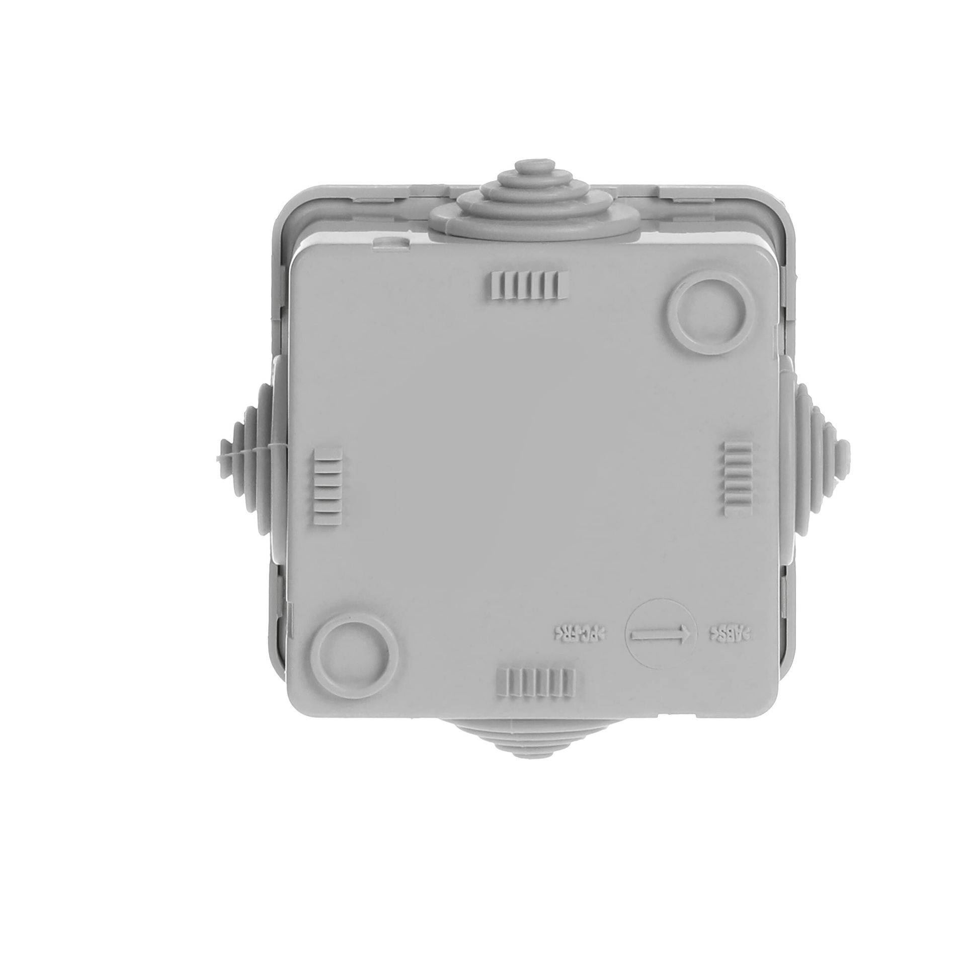 SCATOLA STAGNA IP44 - 650░C -  65X65X32 – Immagine 2 di 6