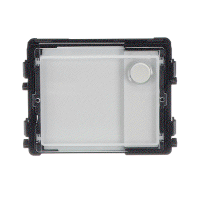 Modulo 1 pulsante circolare, NFC/IC, 1, Trasparente, RFID