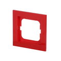 Cover frame 1-gang red - Busch-axcent