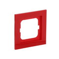 Cover frame 1-gang red - Busch-axcent