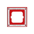 Cover frame 1-gang red - Busch-axcent