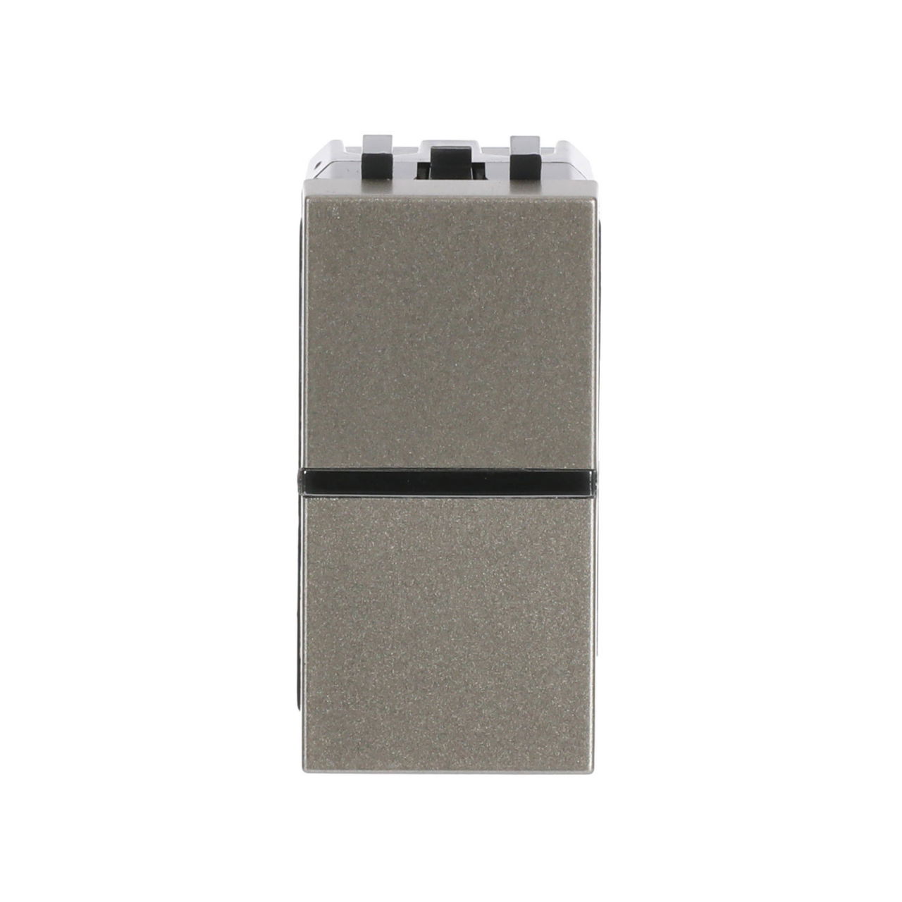 Interruttore unipolare Off switch 1-pole with LED exchangeable Champagne - Zenit