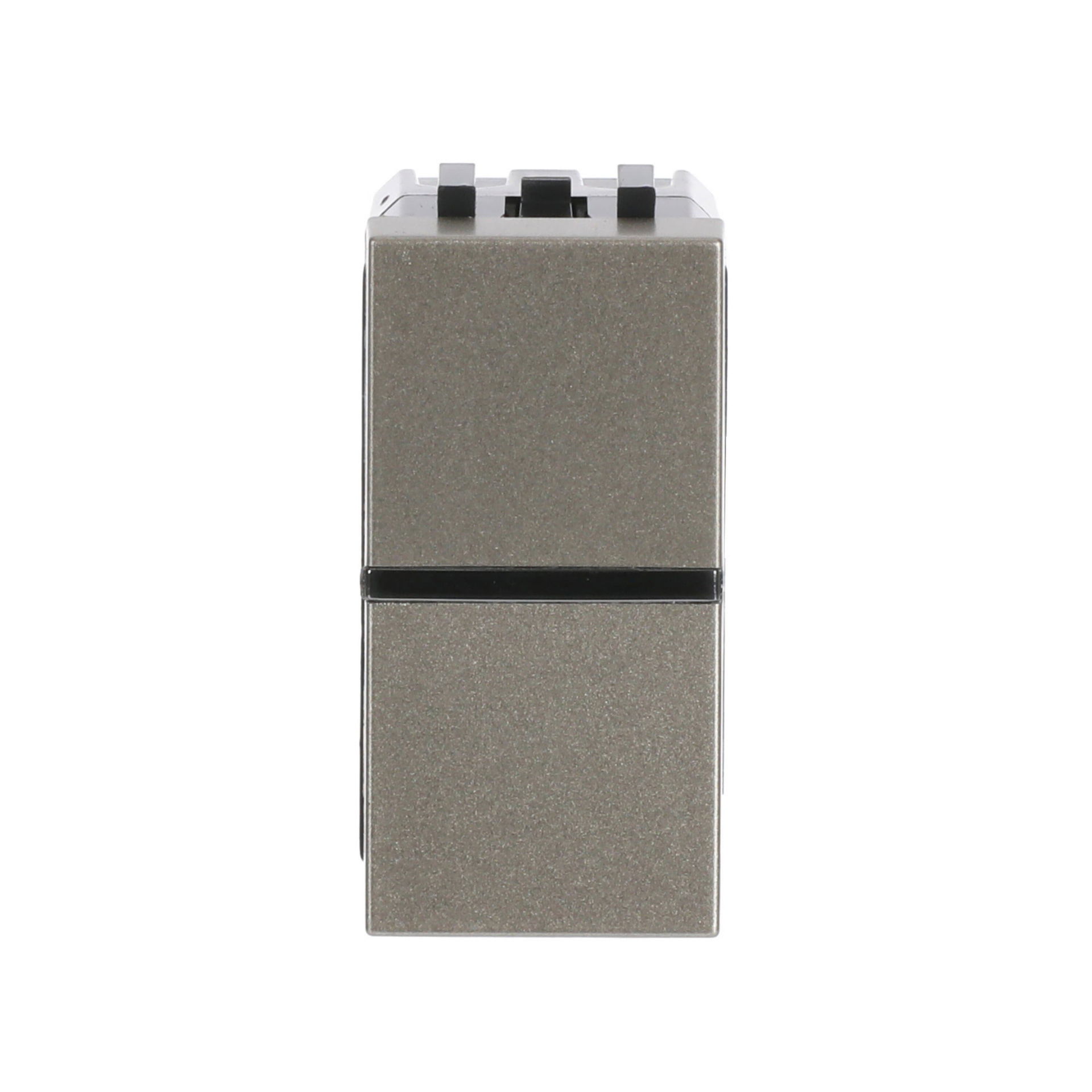 Interruttore unipolare Off switch 1-pole with LED exchangeable Champagne - Zenit
