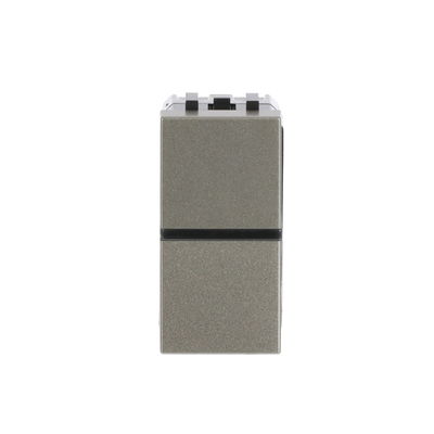 Deviatore unipolare Two-way switch with LED exchangeable Champagne - Zenit