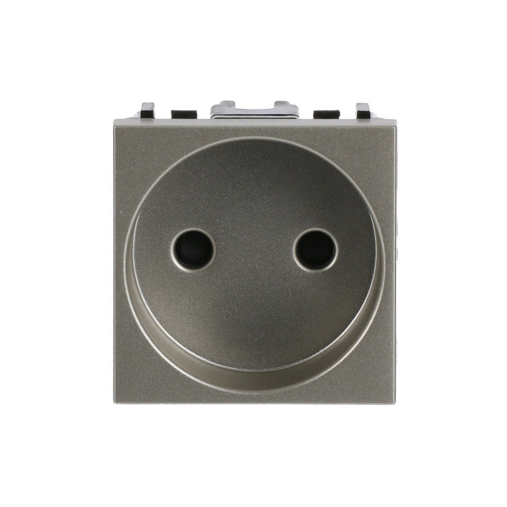 Presa EURO plug Without imprint Champagne - Zenit – Immagine 2 di 4