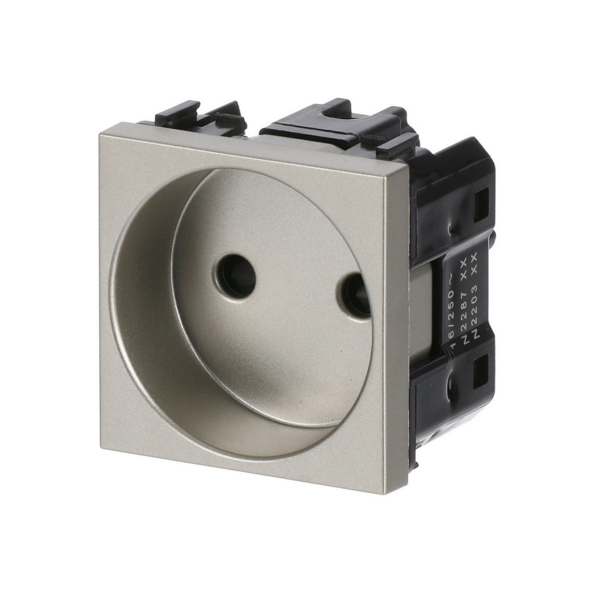 Presa EURO plug Without imprint Champagne - Zenit – Immagine 4 di 4