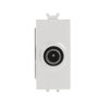 Prese TV End socket Bianco - Chiara