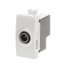 Prese TV End socket Bianco - Chiara